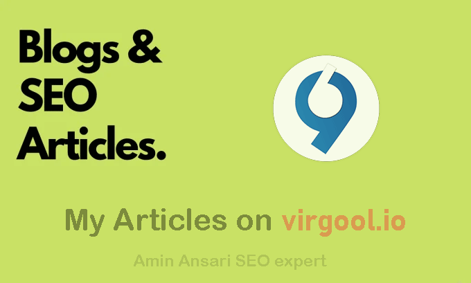 Amin Ansari SEO expert Articles